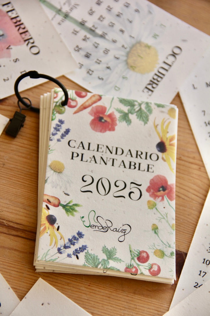 Calendario Plantable 2025